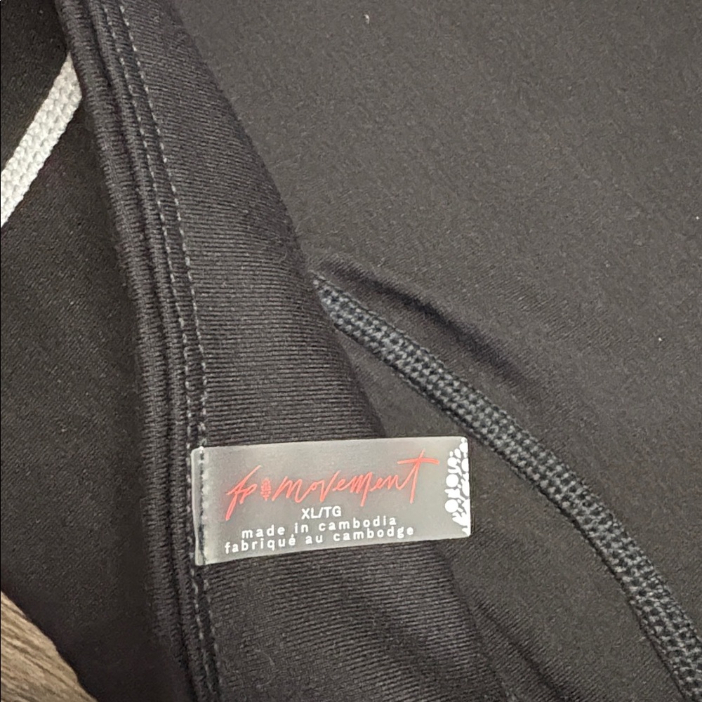NWT FP Movement You’re A Peach Sports Bra Black XL - Picture 8 of 8